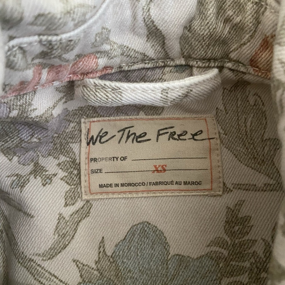Free People We The Free Opal Swing Denim Jean Jacket - Picture 3 of 5